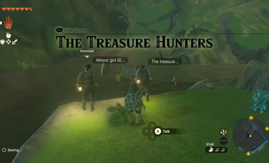 Treasure Hunters Zelda: Tears of the Kingdom