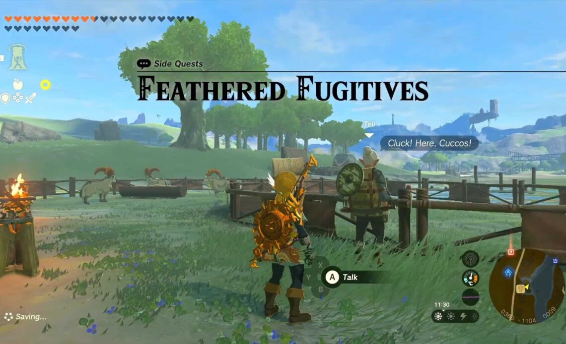 Feathered Fugitives Zelda: Tears of the Kingdom