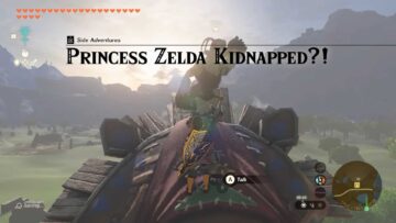 La principessa Zelda rapita – Zelda: Tears Of The Kingdom