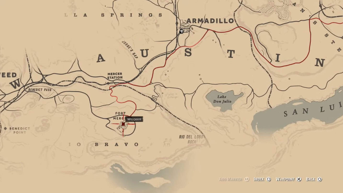 Nascondigli delle gang di Red Dead Redemption 2