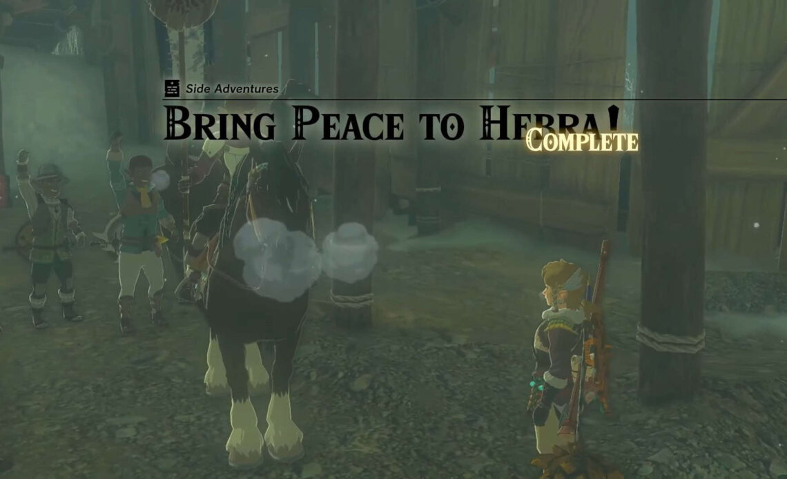 Bring Peace to Hebra Tears of the Kingdom