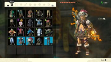 Posizione del set di armature barbariche – Zelda: Tears Of The Kingdom