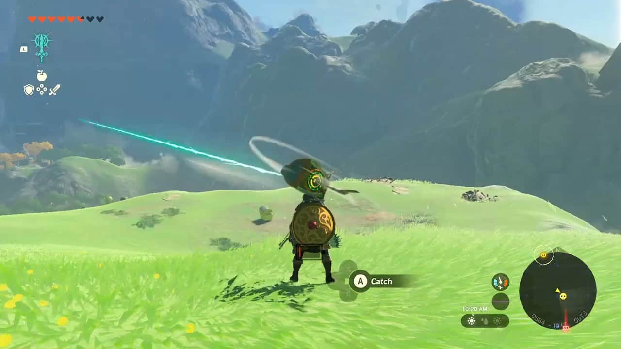 zelda: boomerang emettitore di raggi totk