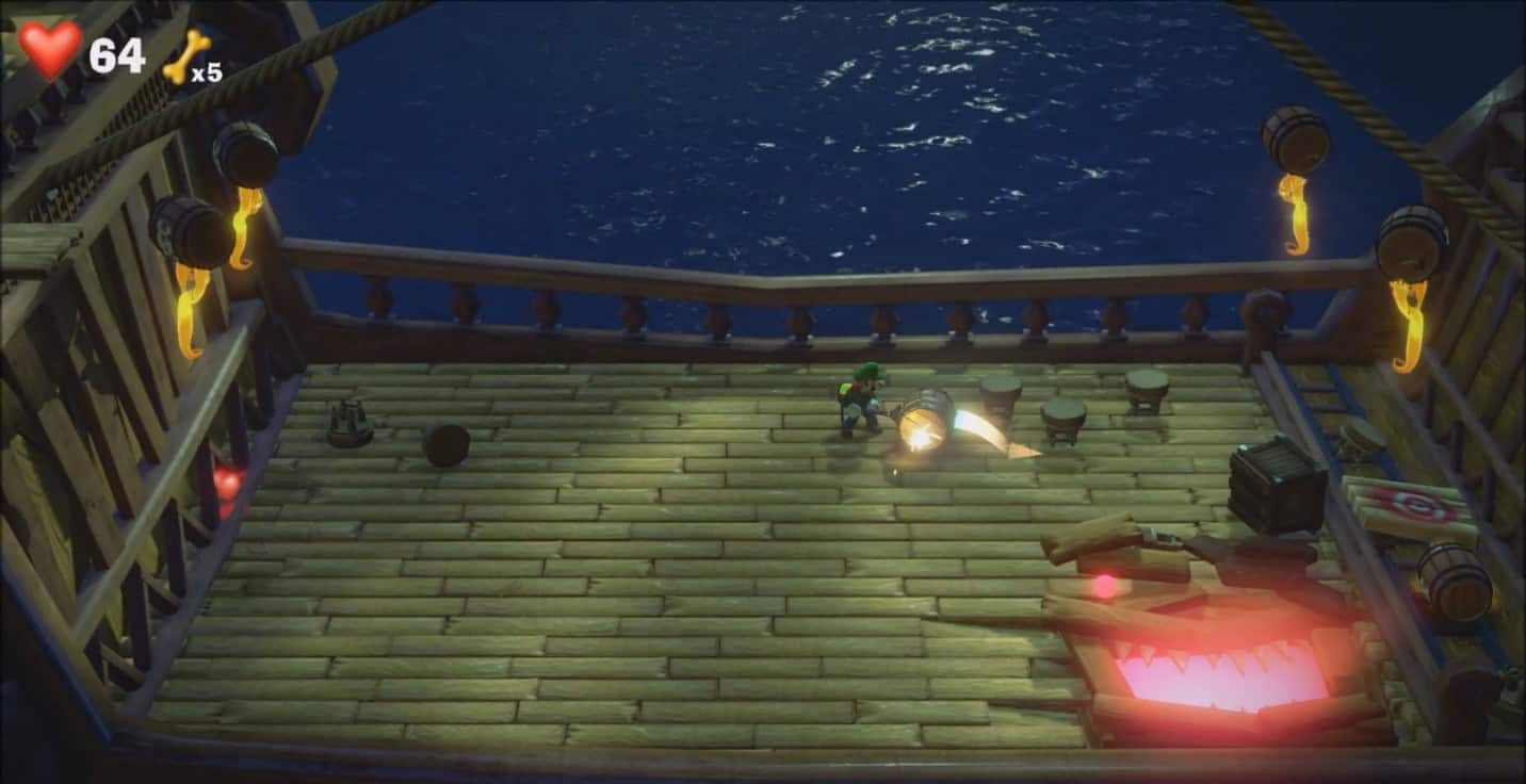 Luigi's Mansion 3 Capitano Amo