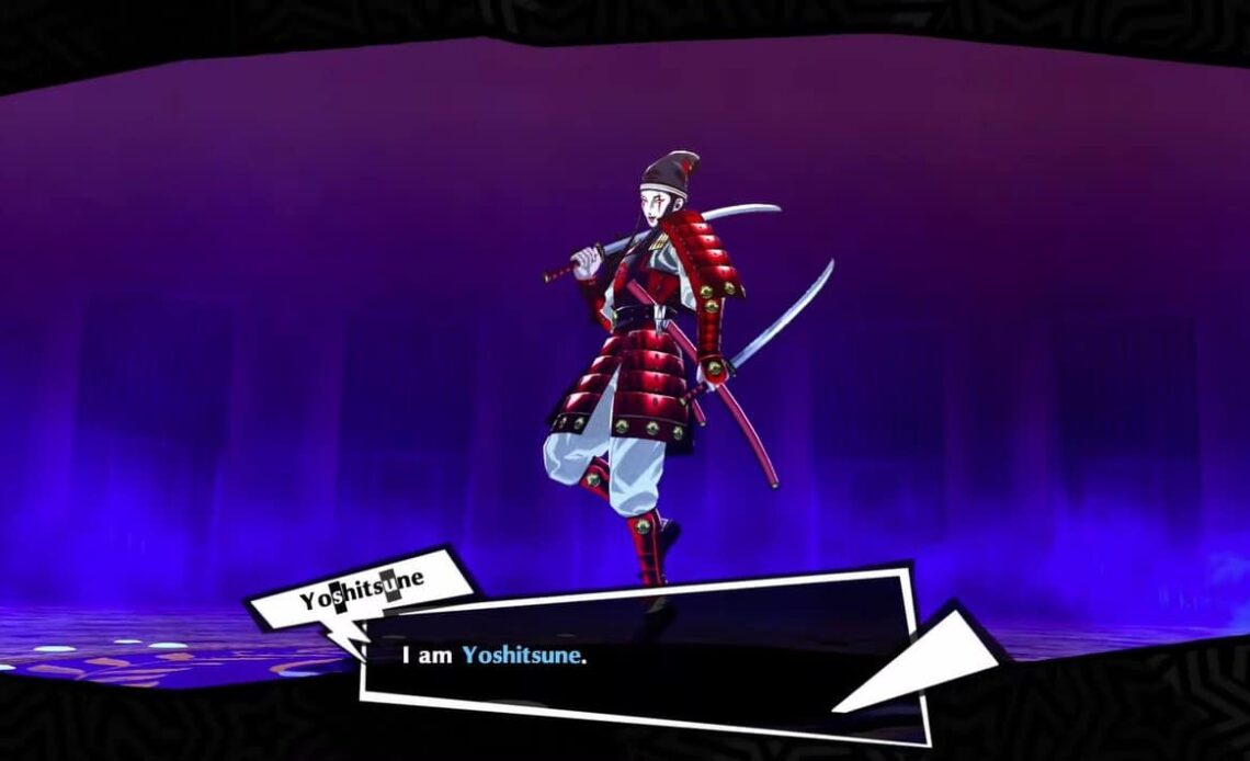 Yoshitsune in Persona 5 Royal