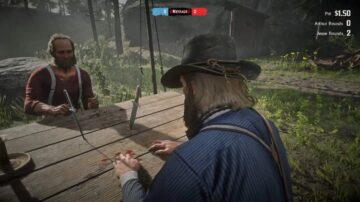 Guida al minigioco RDR2 Five Finger Fillet