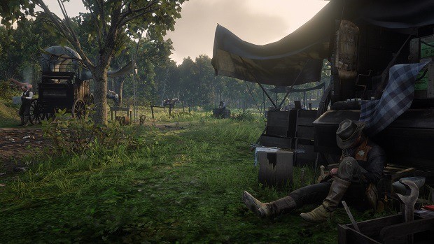 Come fare il bagno in RDR2?