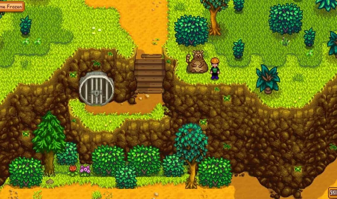 Stardew Valley Trash Bear