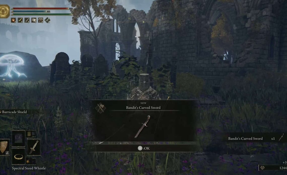 Bandit's Curved Sword