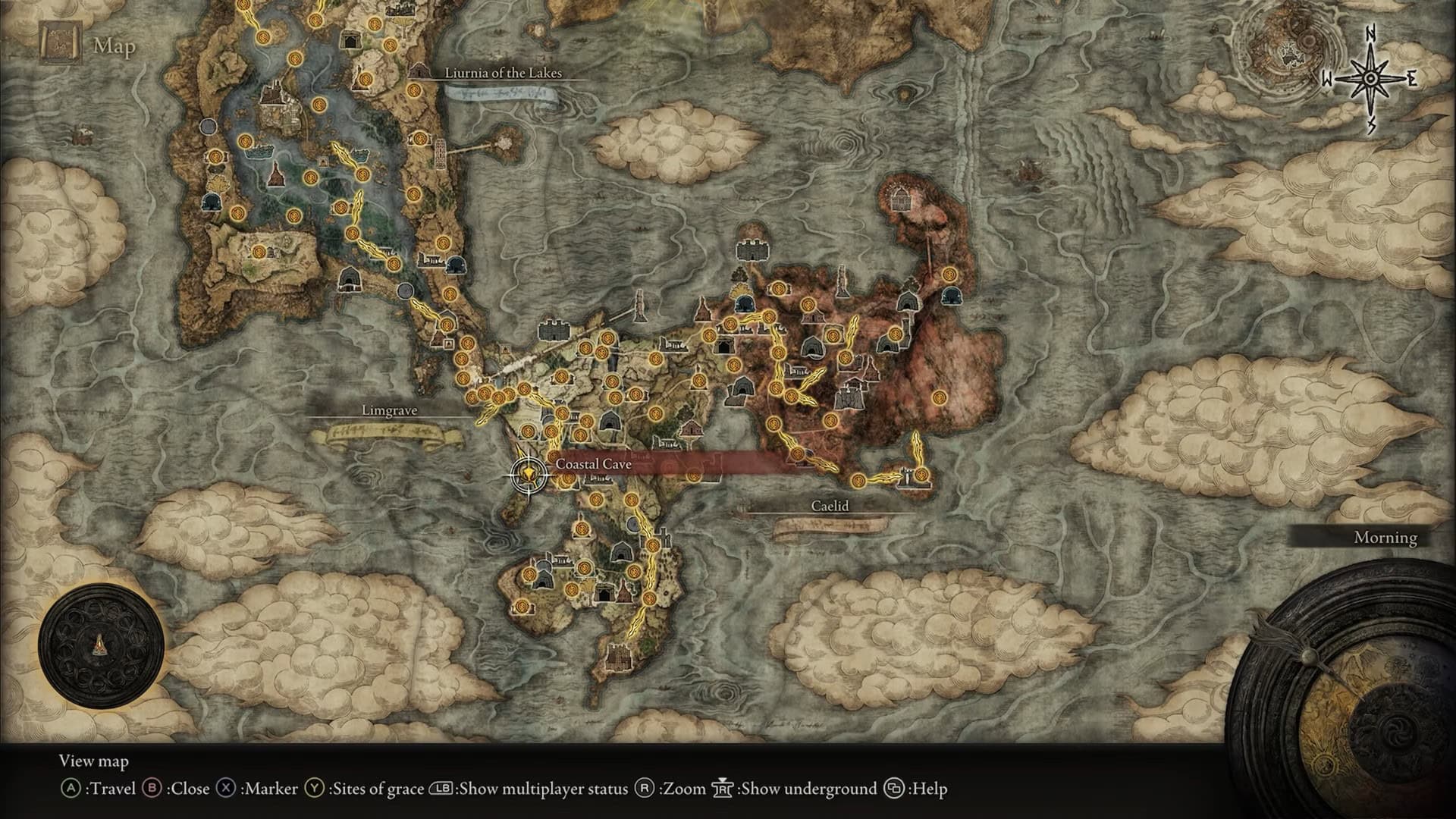 sito di grotte costiere di grazia