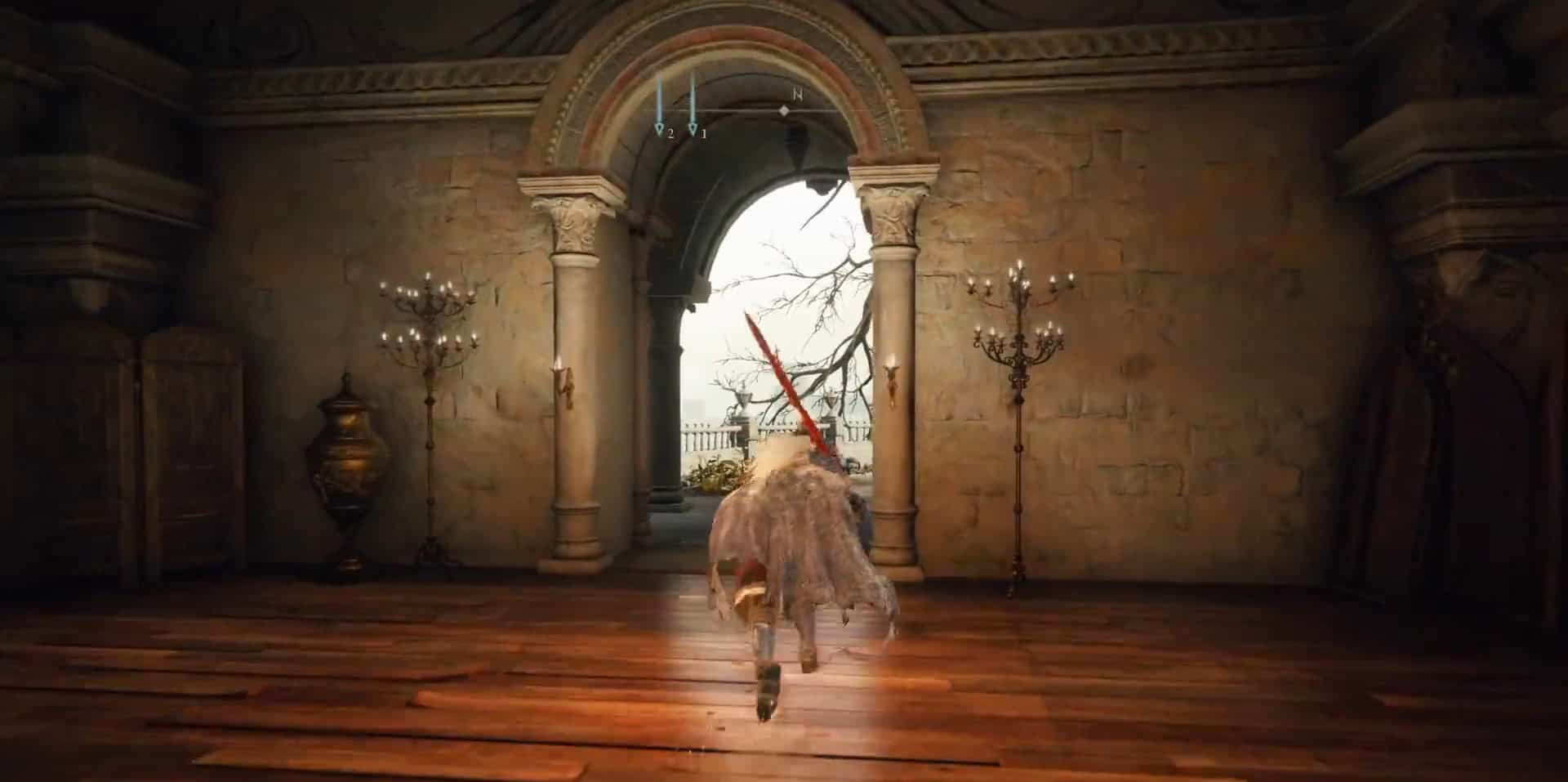 lasciare il piano superiore