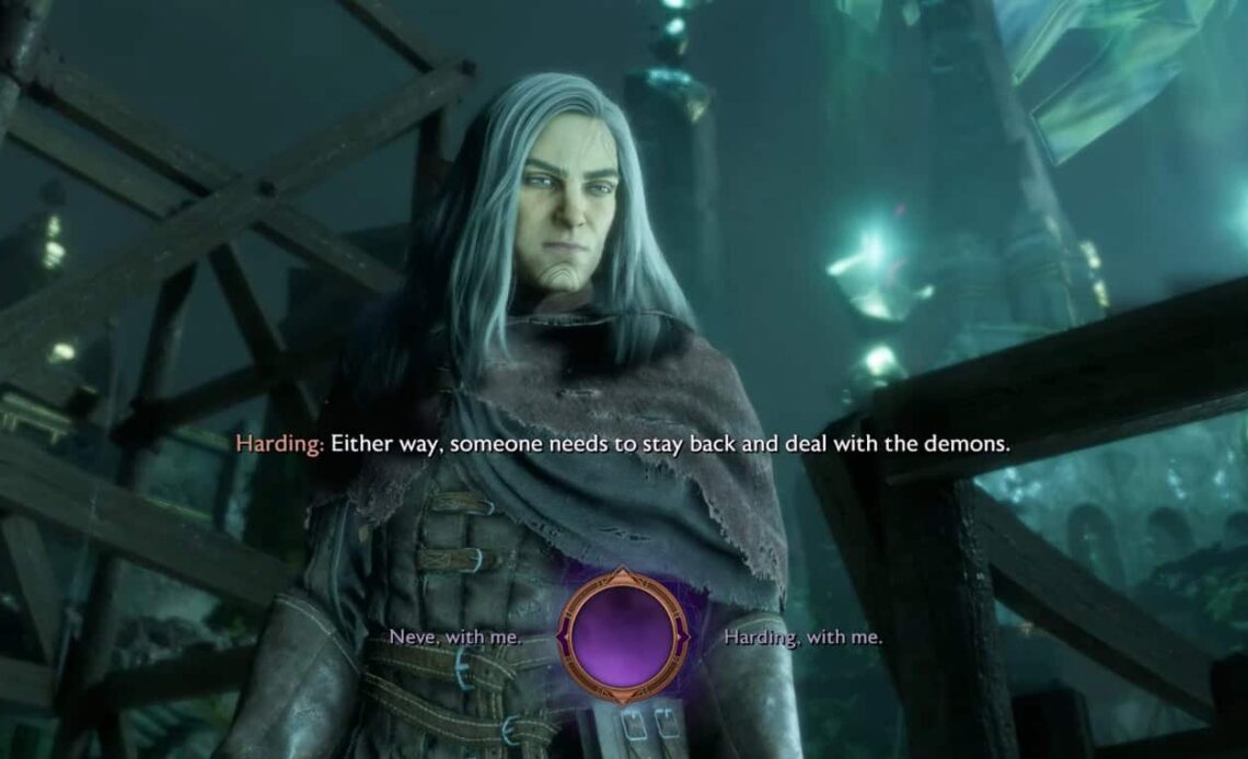 Dragon Age The Veilguard neve or harding