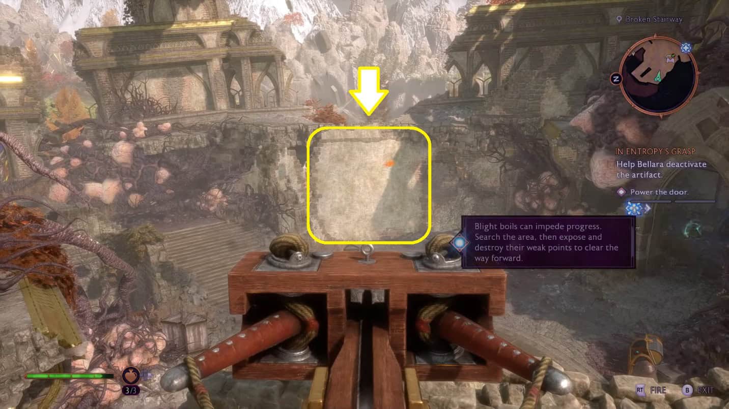 Porta di presa dell'Entropia di Dragon Age Veilguard