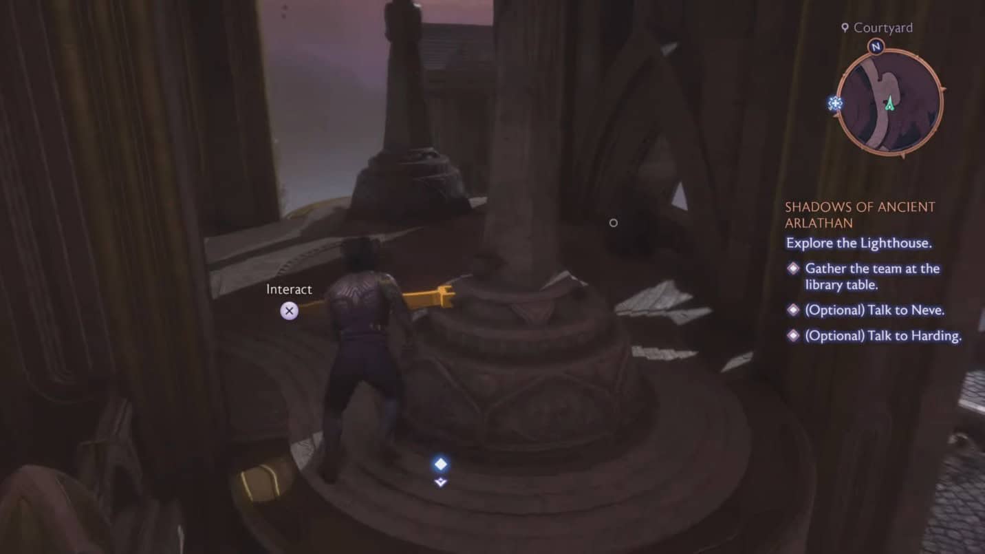 Statua del faro di Veilguard di Dragon Age