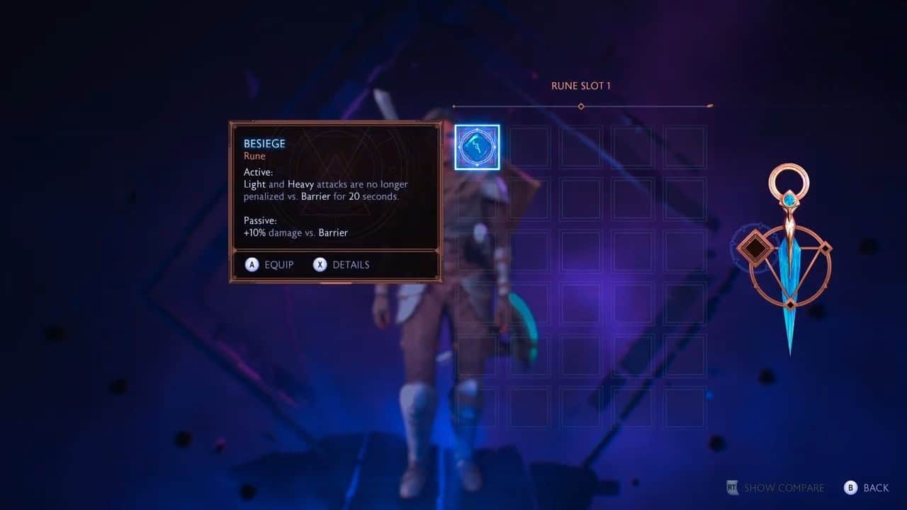 Costruzione del campione di Dragon Age Veilguard