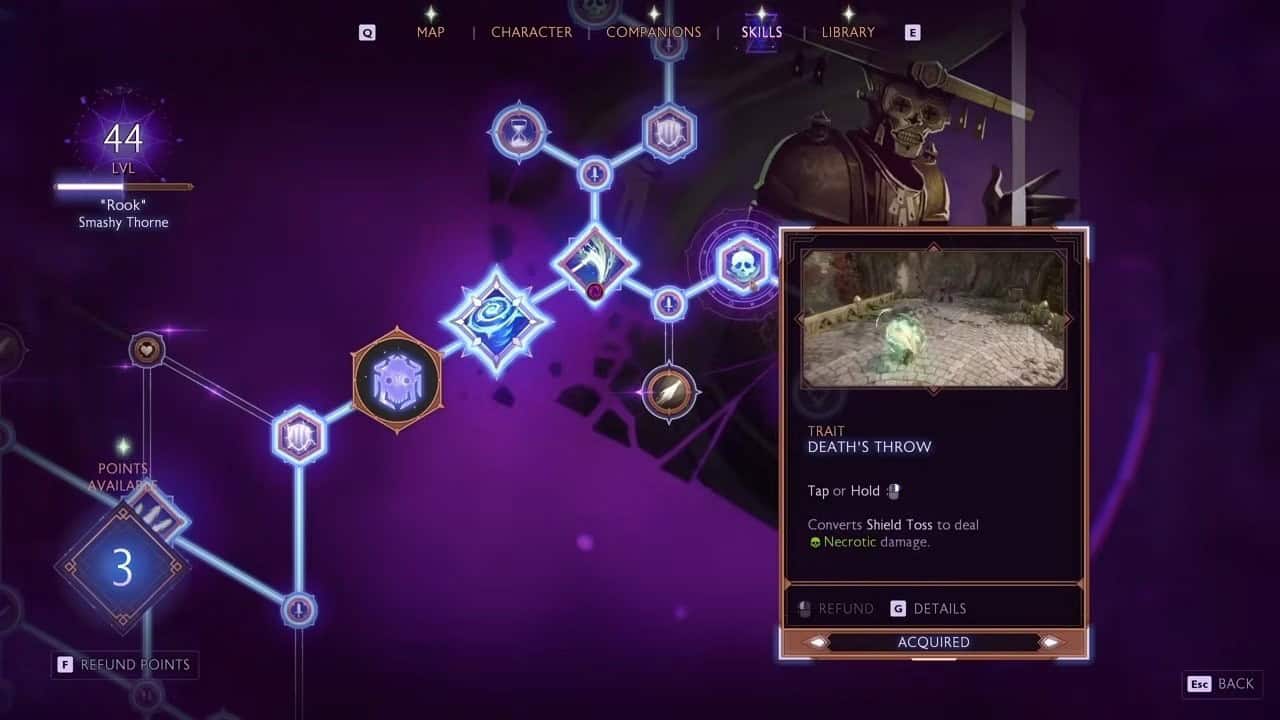 Costruzione del mietitore di Veli di Dragon Age