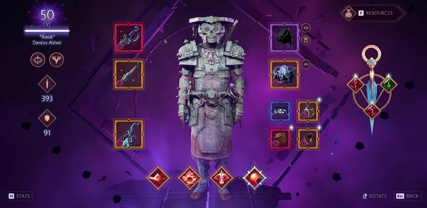 Costruzione del sabotatore della Guardia del Velo di Dragon Age