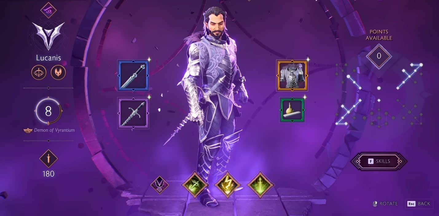 Costruzione di Dragon Age Veilguard Death Caller