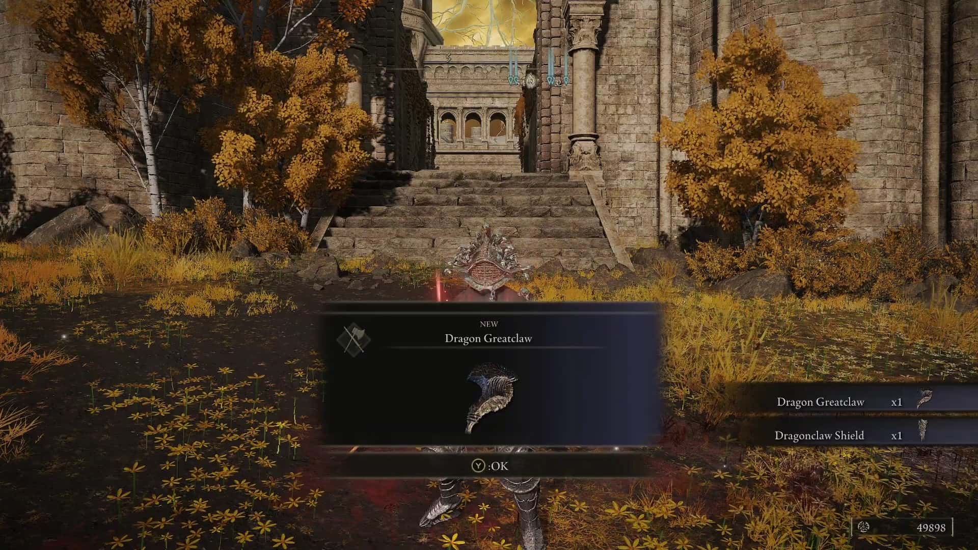 come una goccia dall'albero draconico sentinella