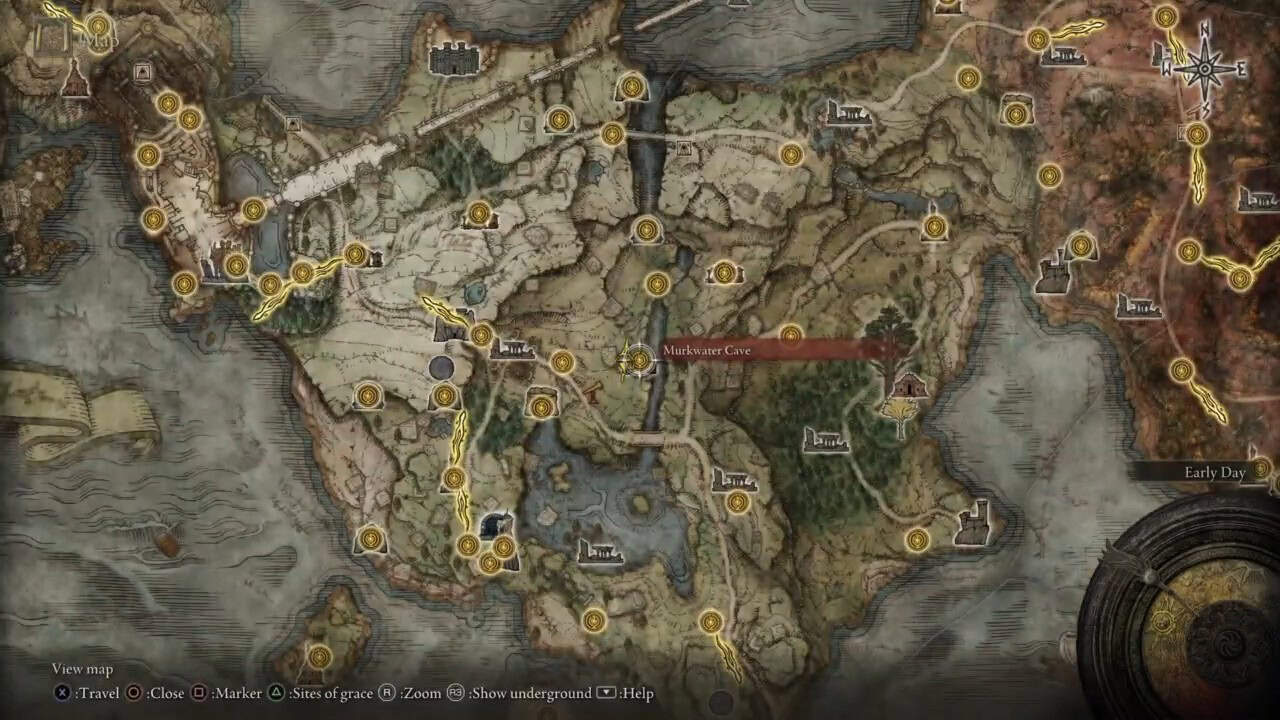 Posizione della Grotta di Acquaoscura