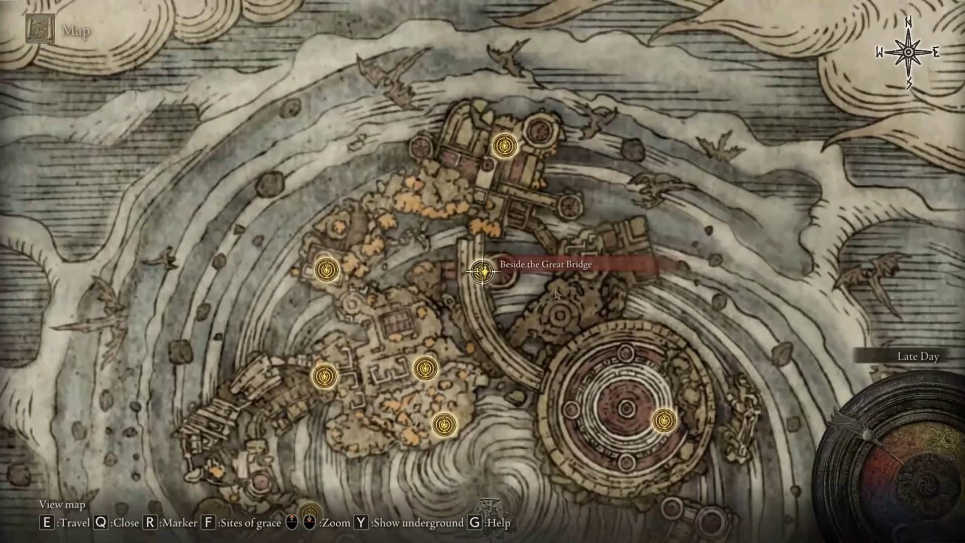 Accanto al grande ponte della grazia