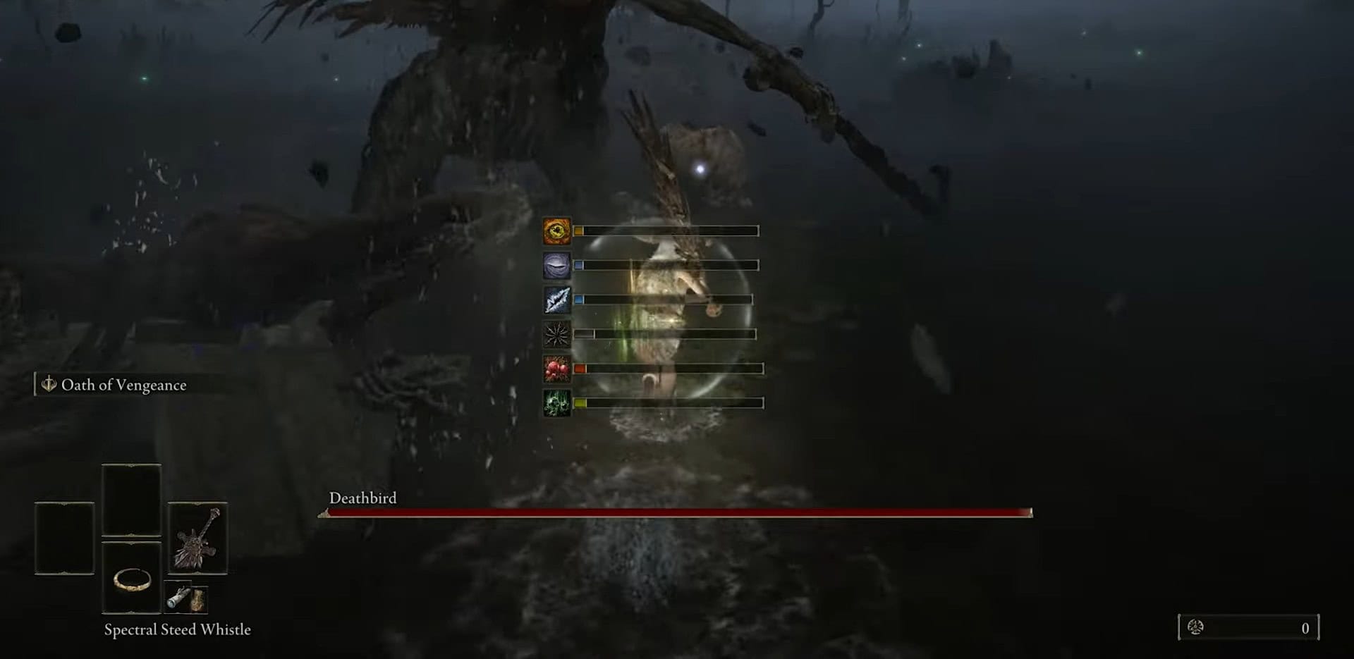 sconfiggi l'uccello della morte