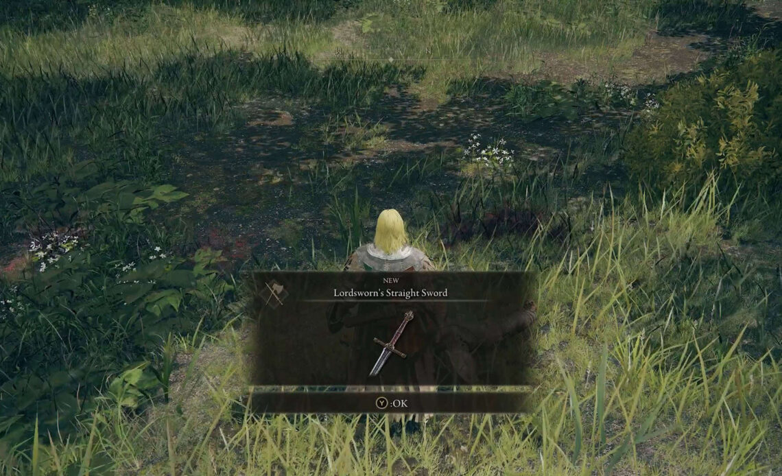 Lordsworn's Straight sword elden ring