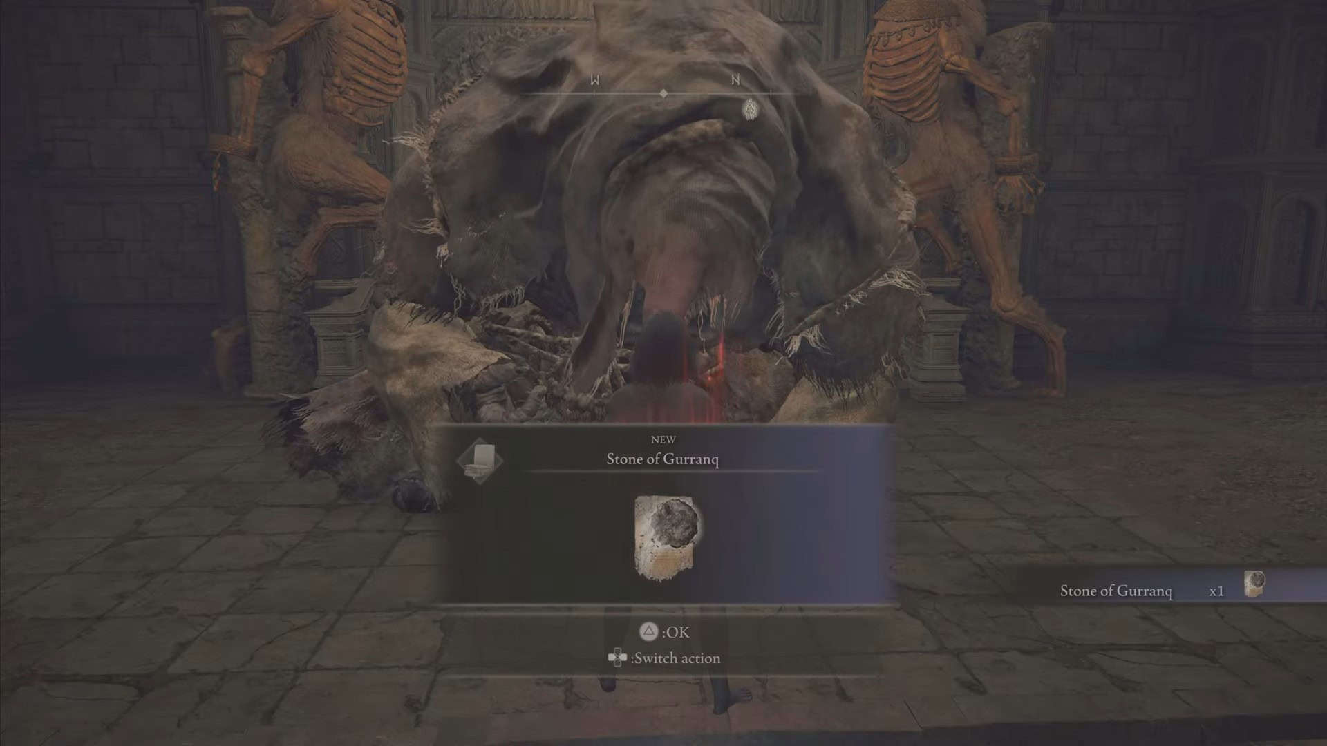 ottenere la pietra di gurranq