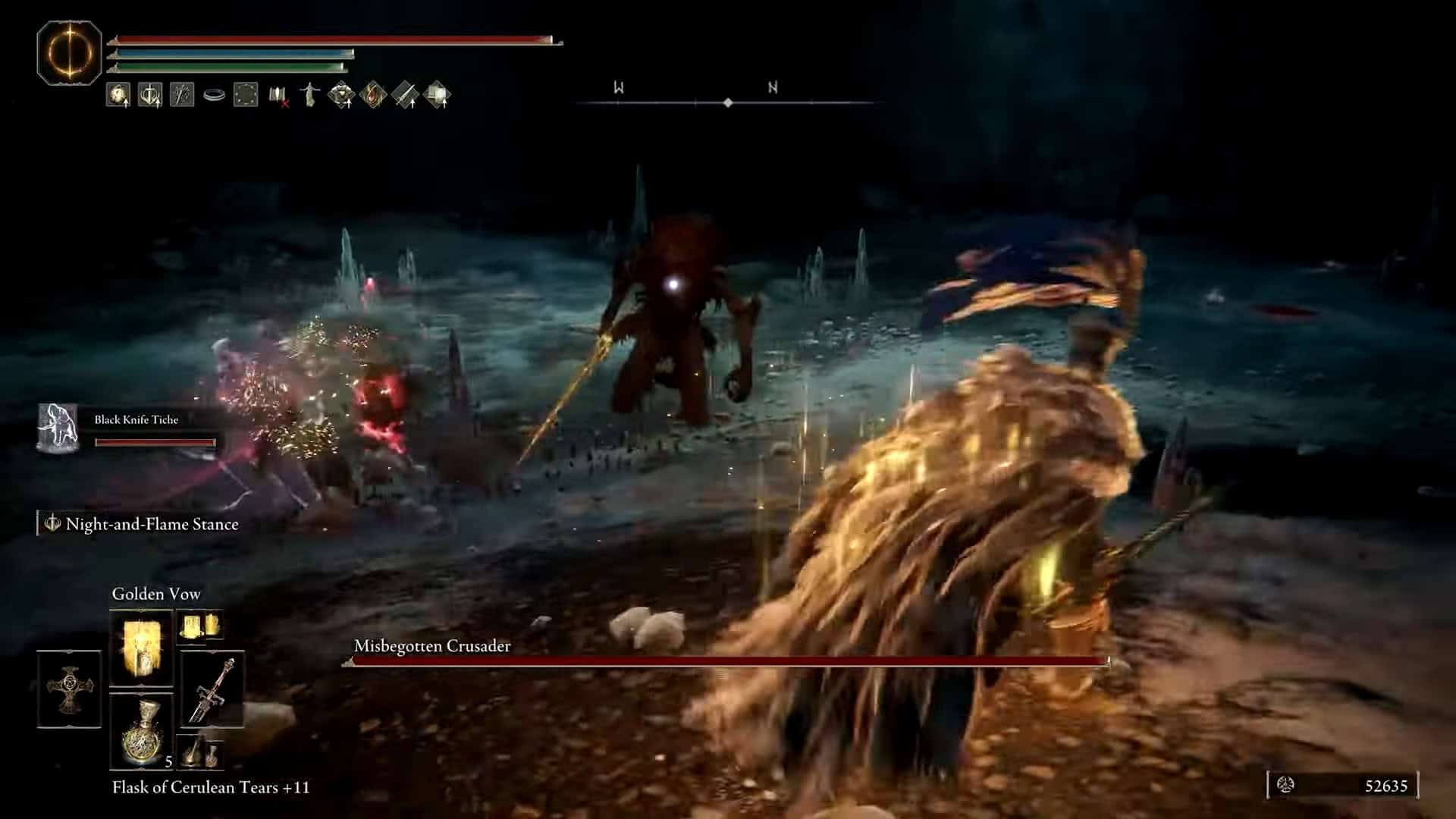 Sconfiggi il Crociato Misbegotten