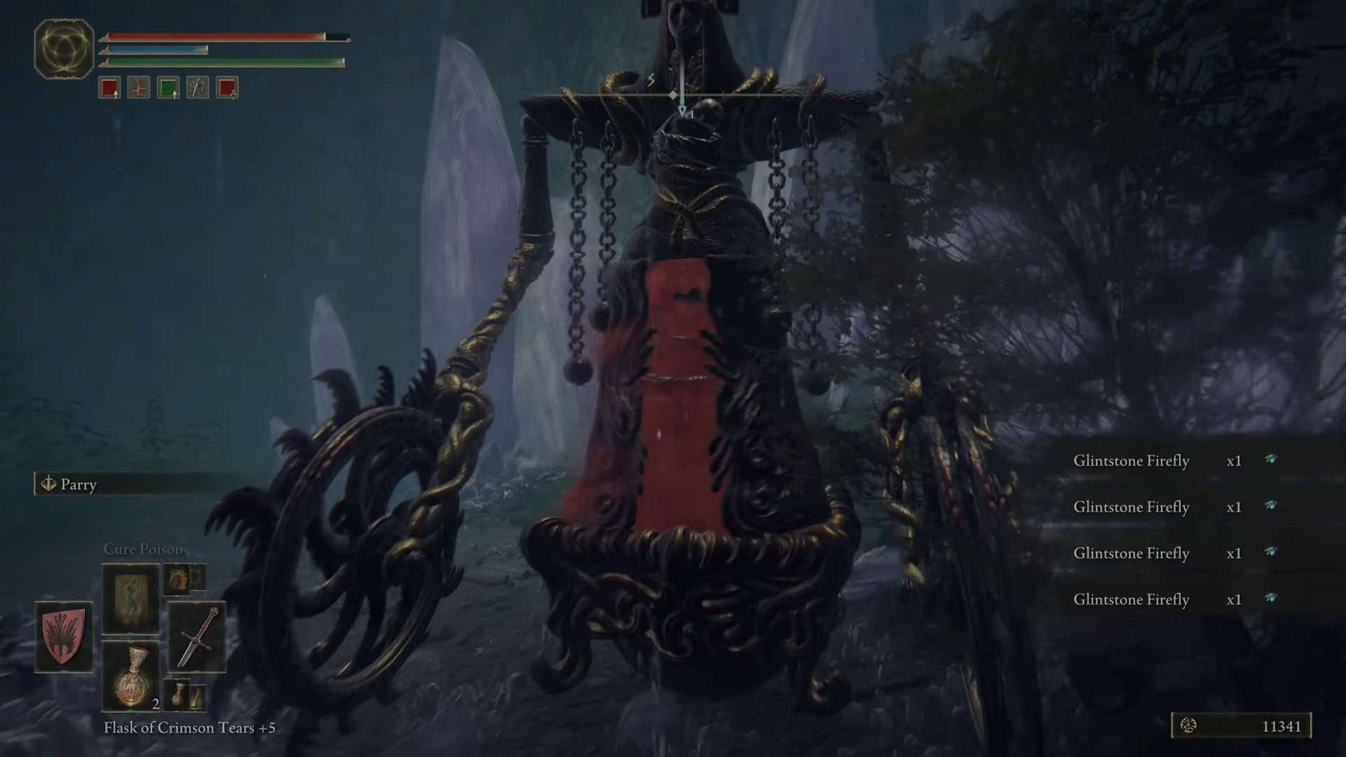 essere ucciso dal rapitore vergine a Raya Lucaria