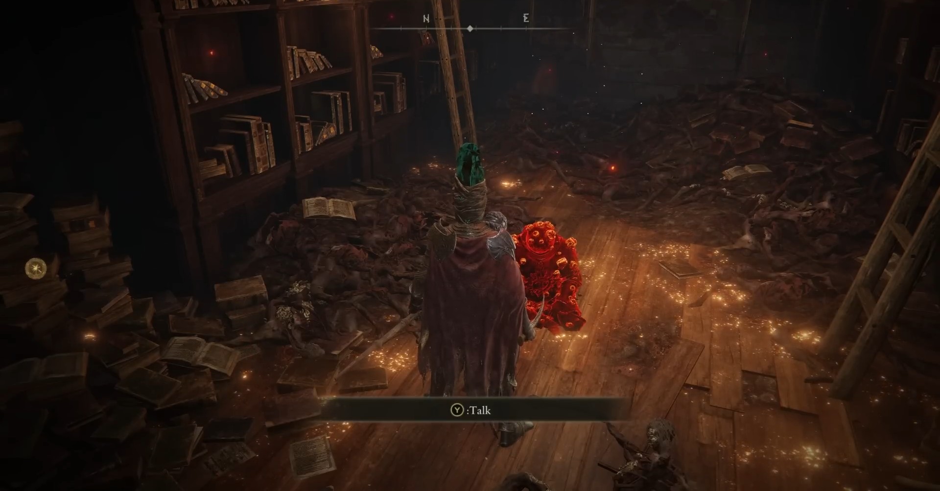 Mangiatore di sterco alla tavola rotonda