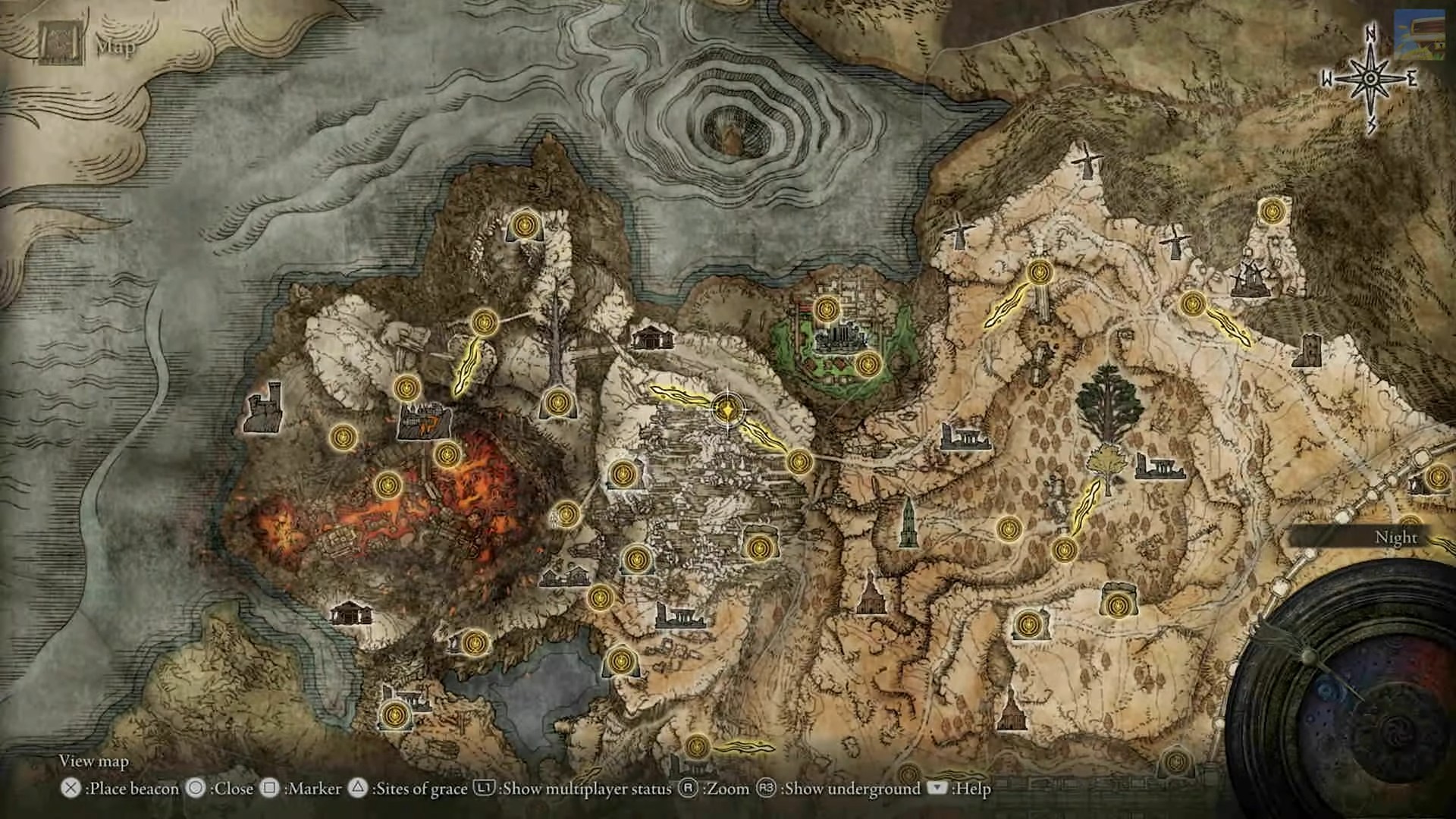 posizione sulla mappa del mt gelmir