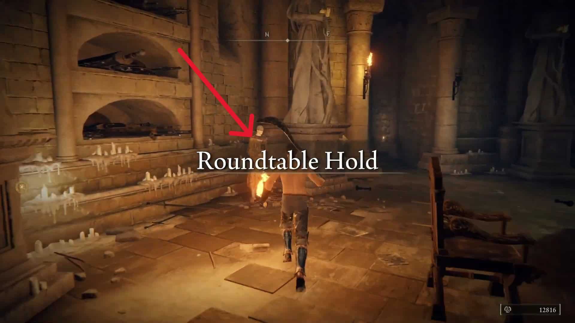 Corhyn nella Fortezza della Tavola Rotonda