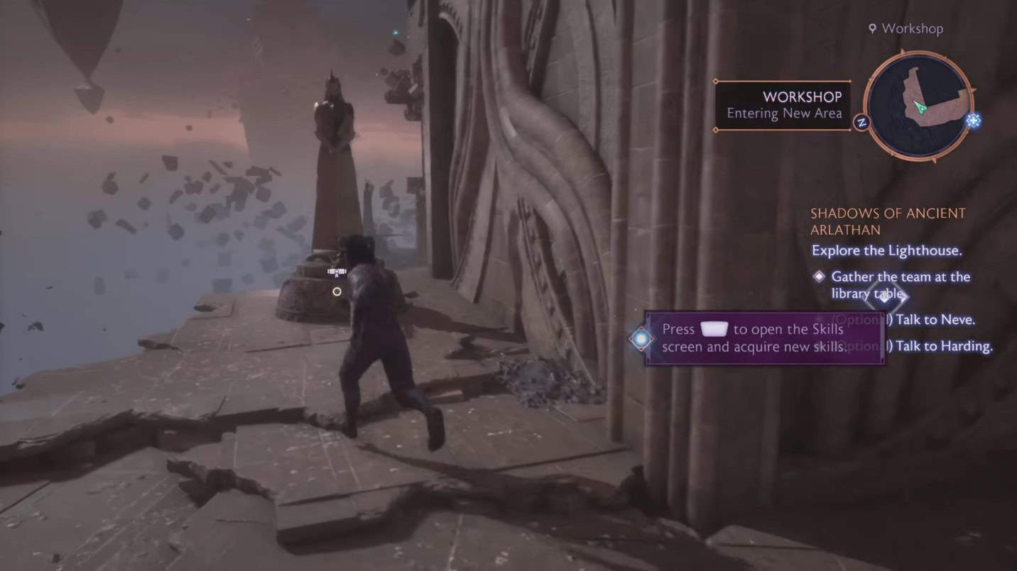 Statua del faro di Veilguard di Dragon Age