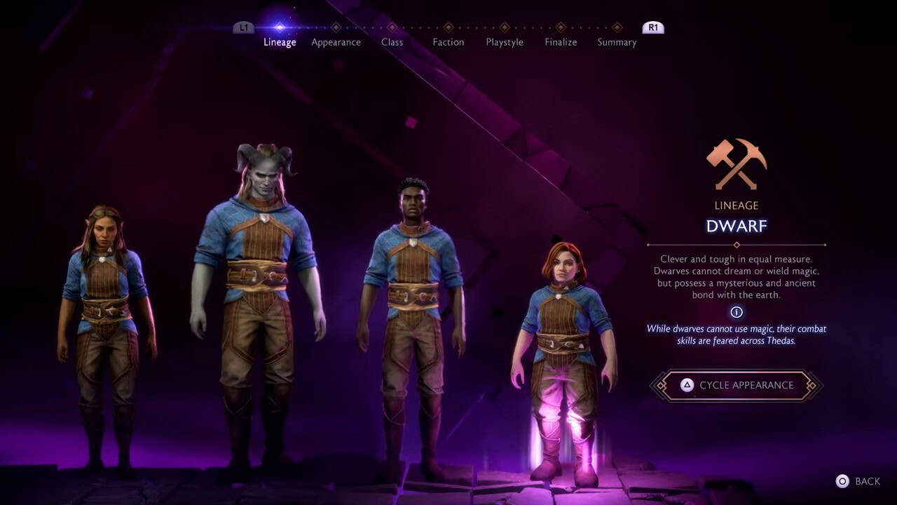 Costruzione dell'uccisore della guardia del velo di Dragon Age