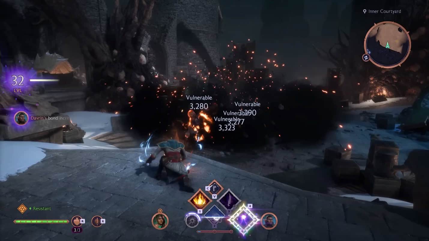 Costruzione della lama magica di Dragon Age Veilguard