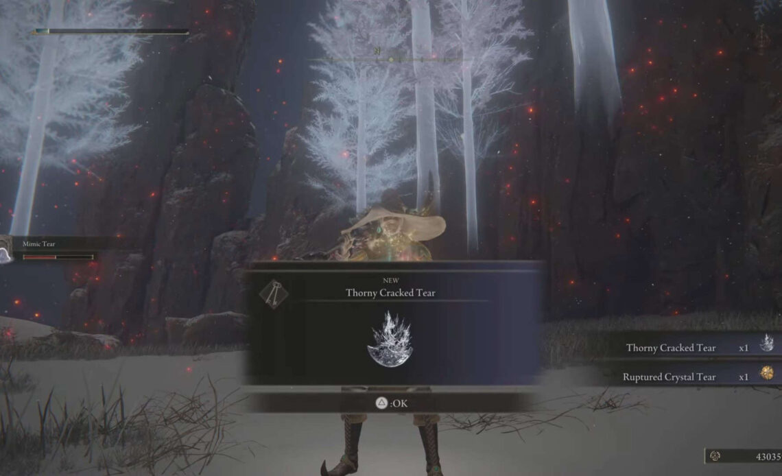 Thorny Cracked Tear Elden Ring