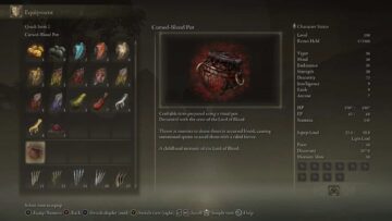 Come creare e utilizzare il vaso del sangue maledetto in Elden Ring