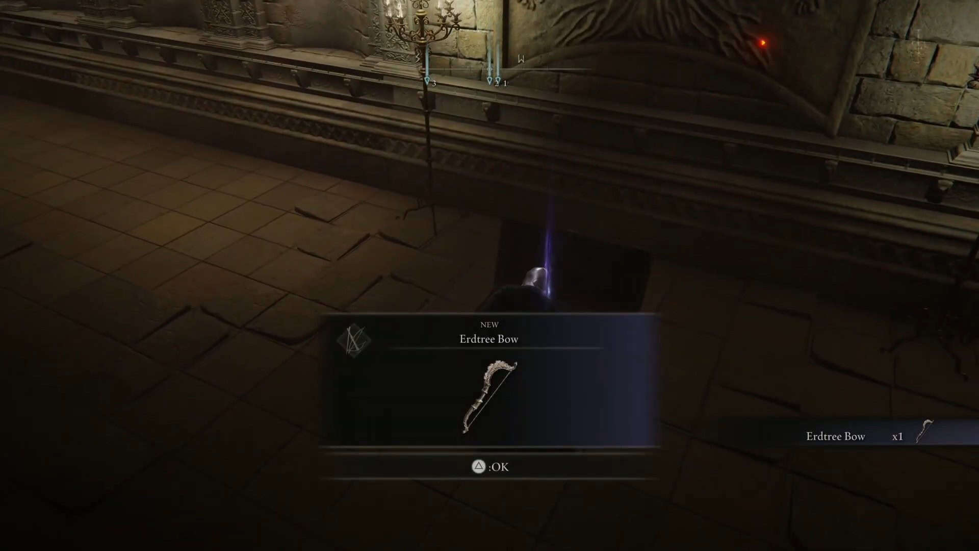 Anello Elden dell'arco di Erdtree