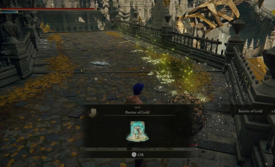 Barrier of Gold Elden Ring