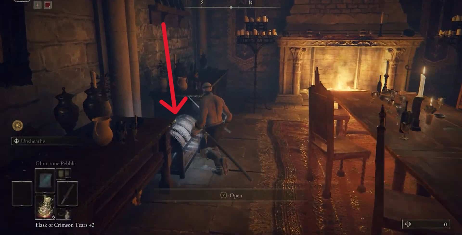 Forziere del tesoro nella stiva della Tavola Rotonda