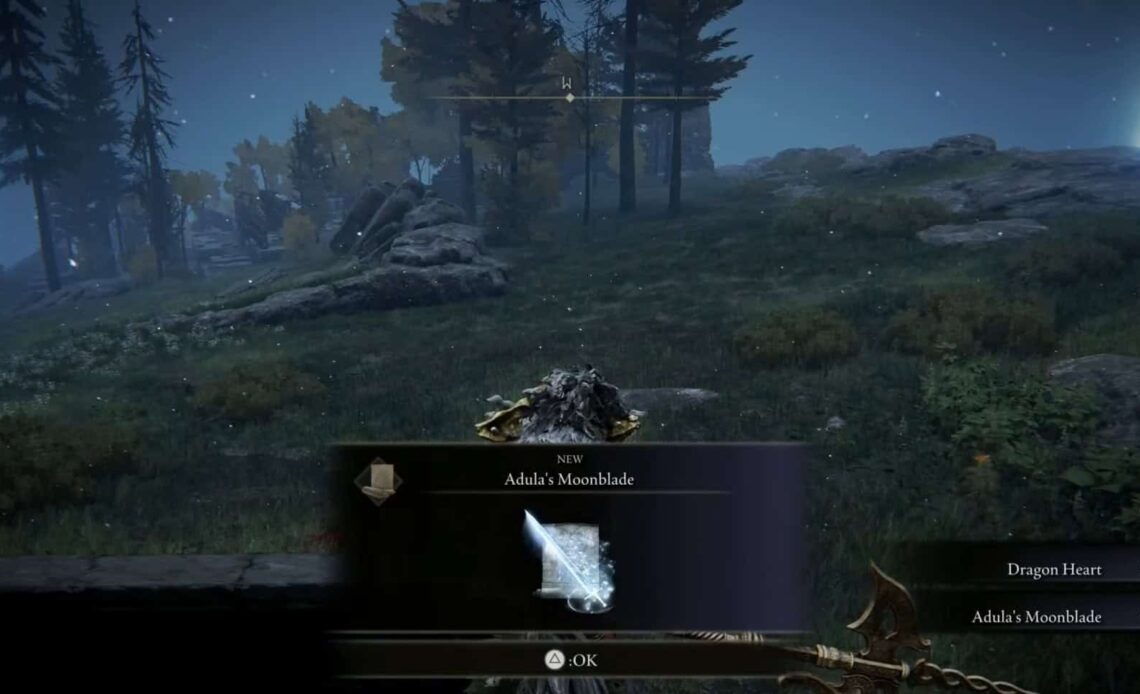 Adula's Moonblade Elden Ring