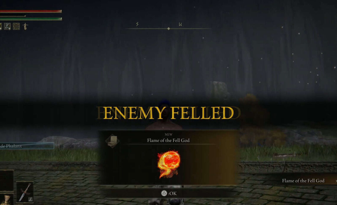 Flame of the Fell God Elden Ring