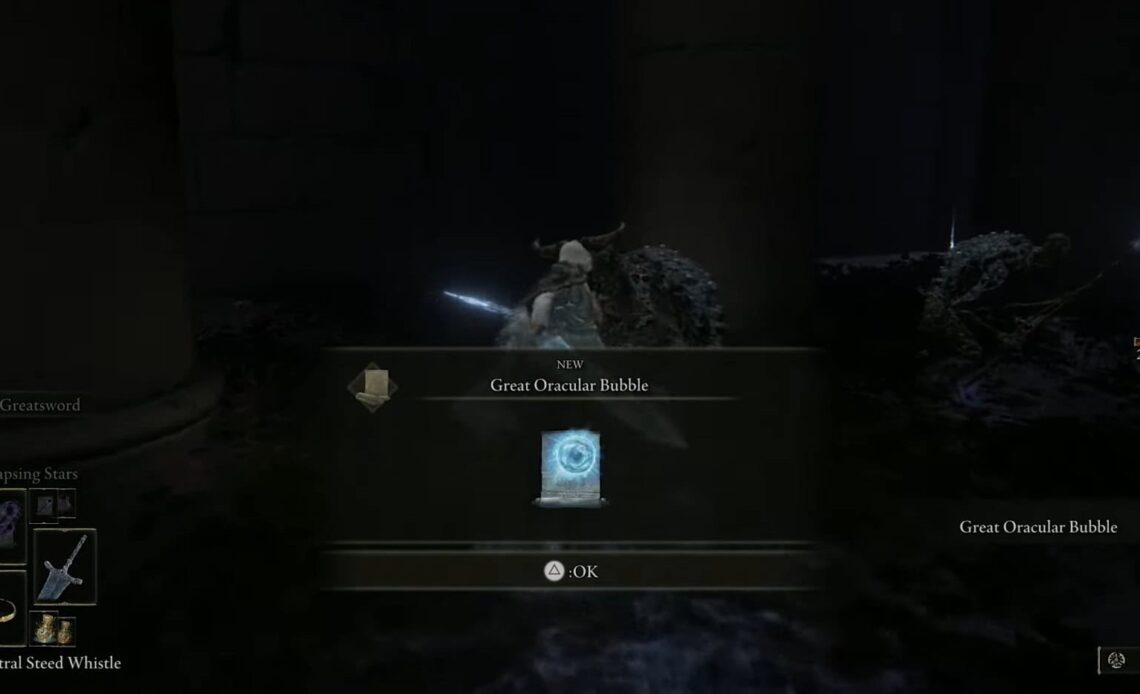 Come ottenere la grande stregoneria della bolla oracolare in Elden Ring