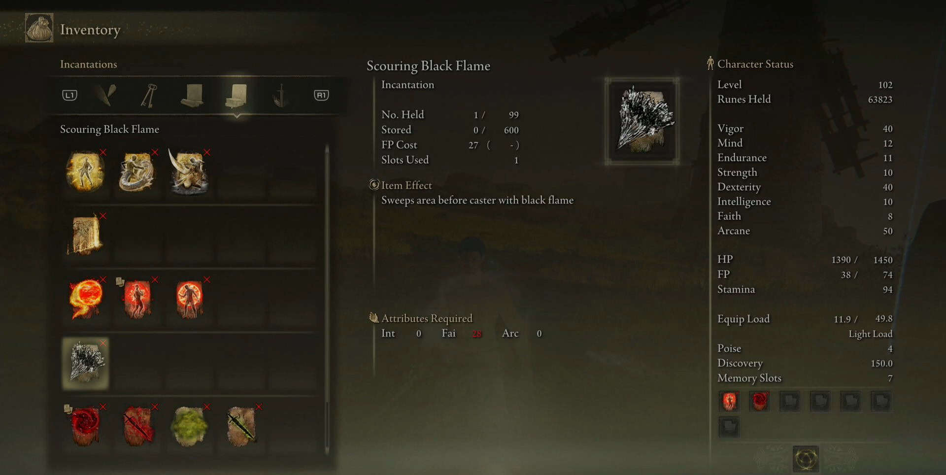 Statistiche della Fiamma Nera