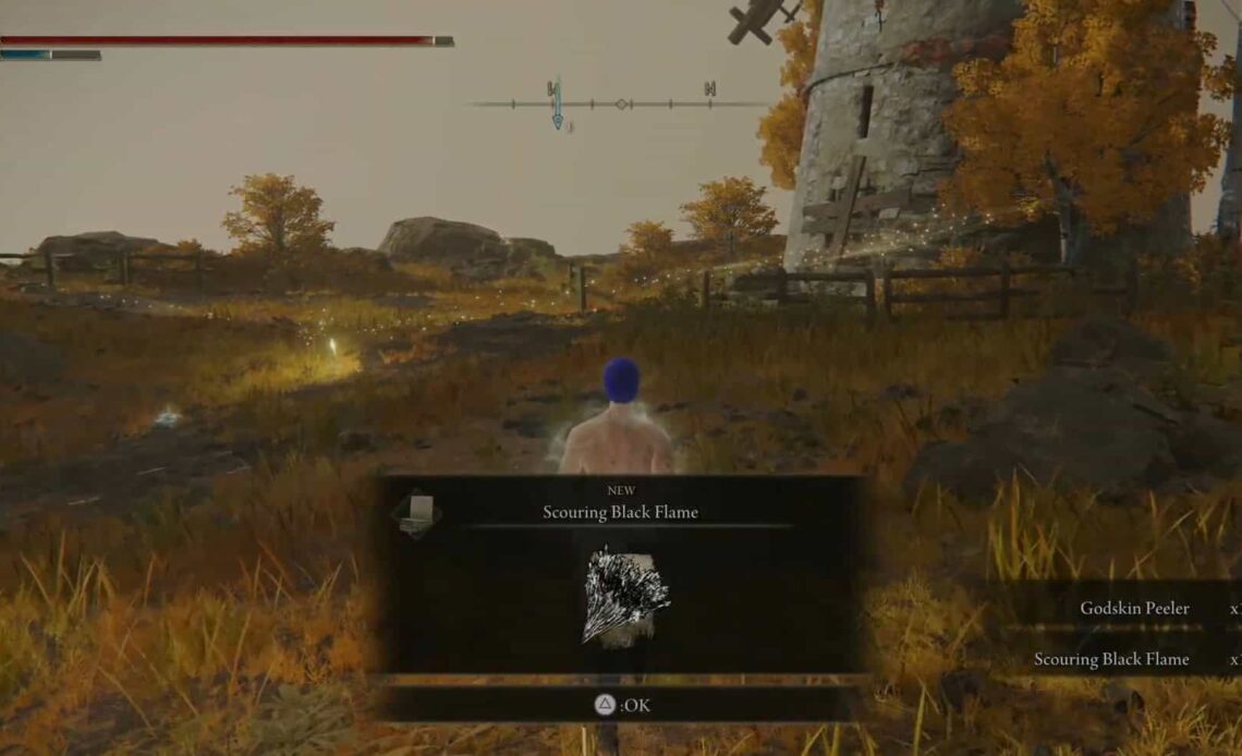 Scouring Black Flame elden ring