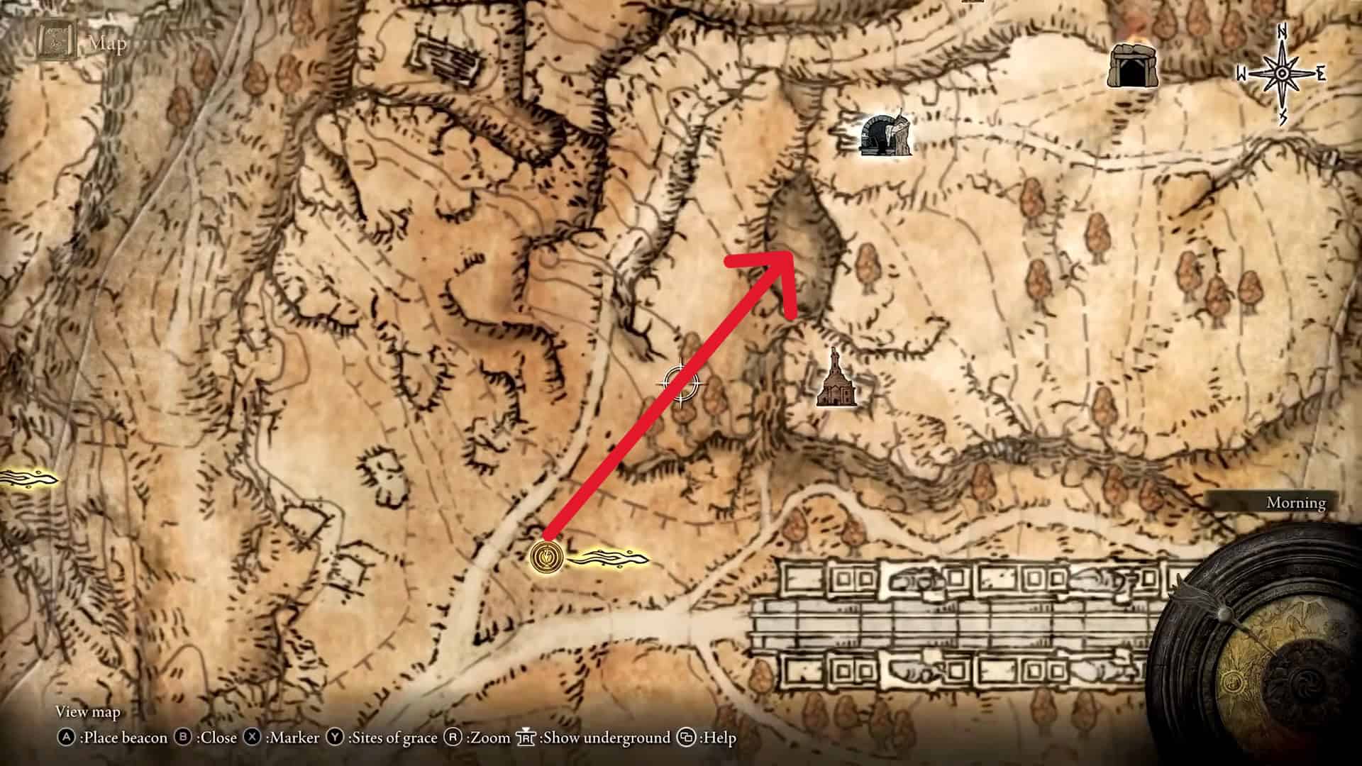 Posizione di Amber Starlight