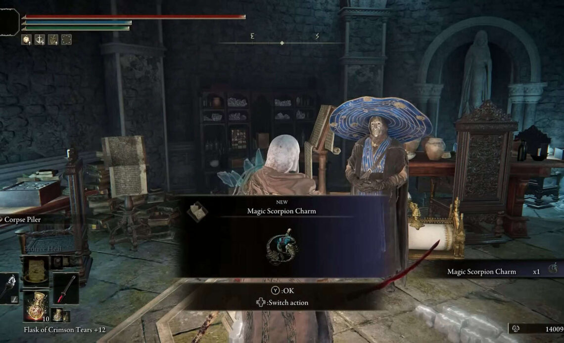 Magic Scorpion Charm Elden Ring