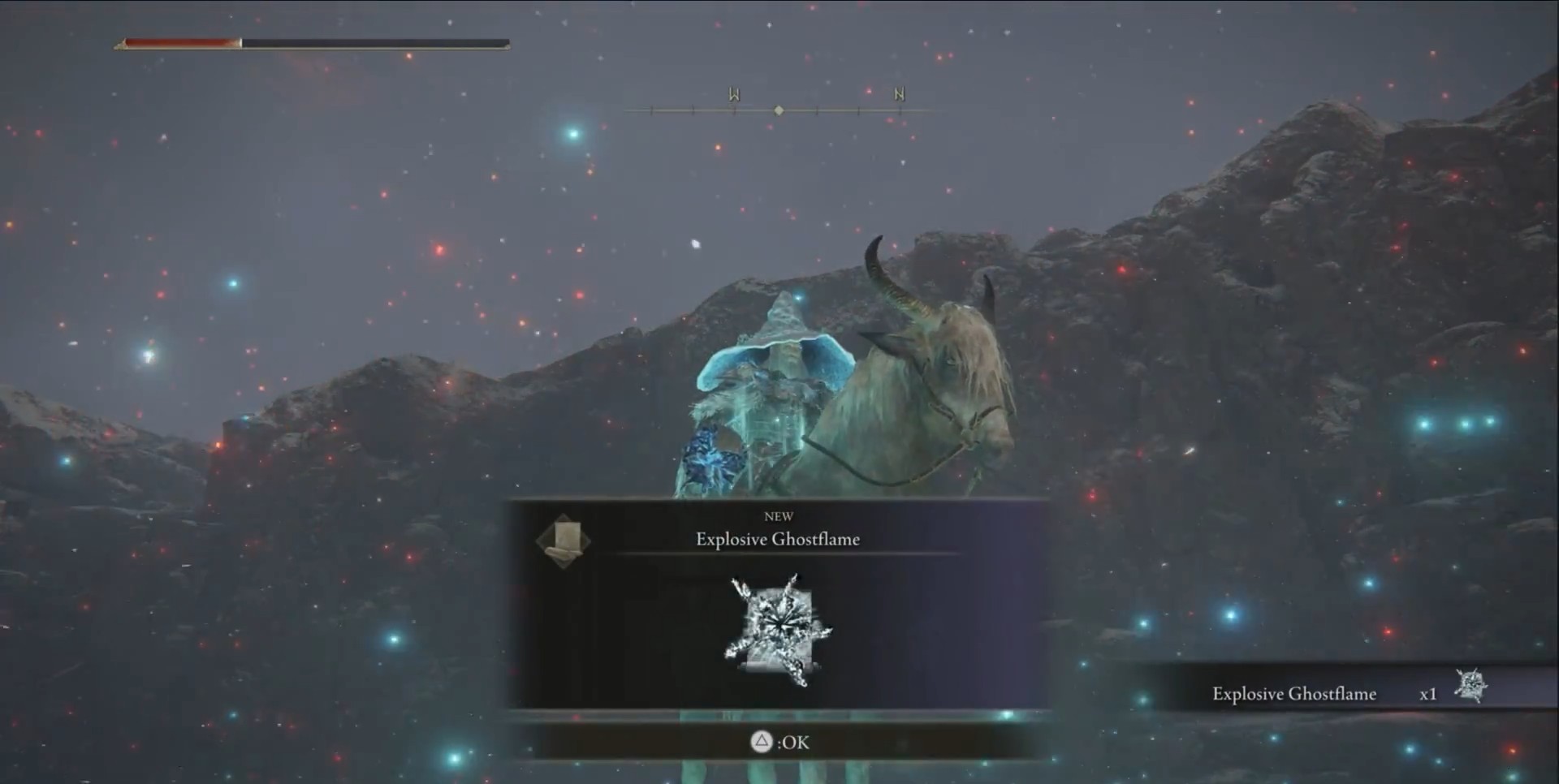 Posizione esplosiva della Fiamma Fantasma