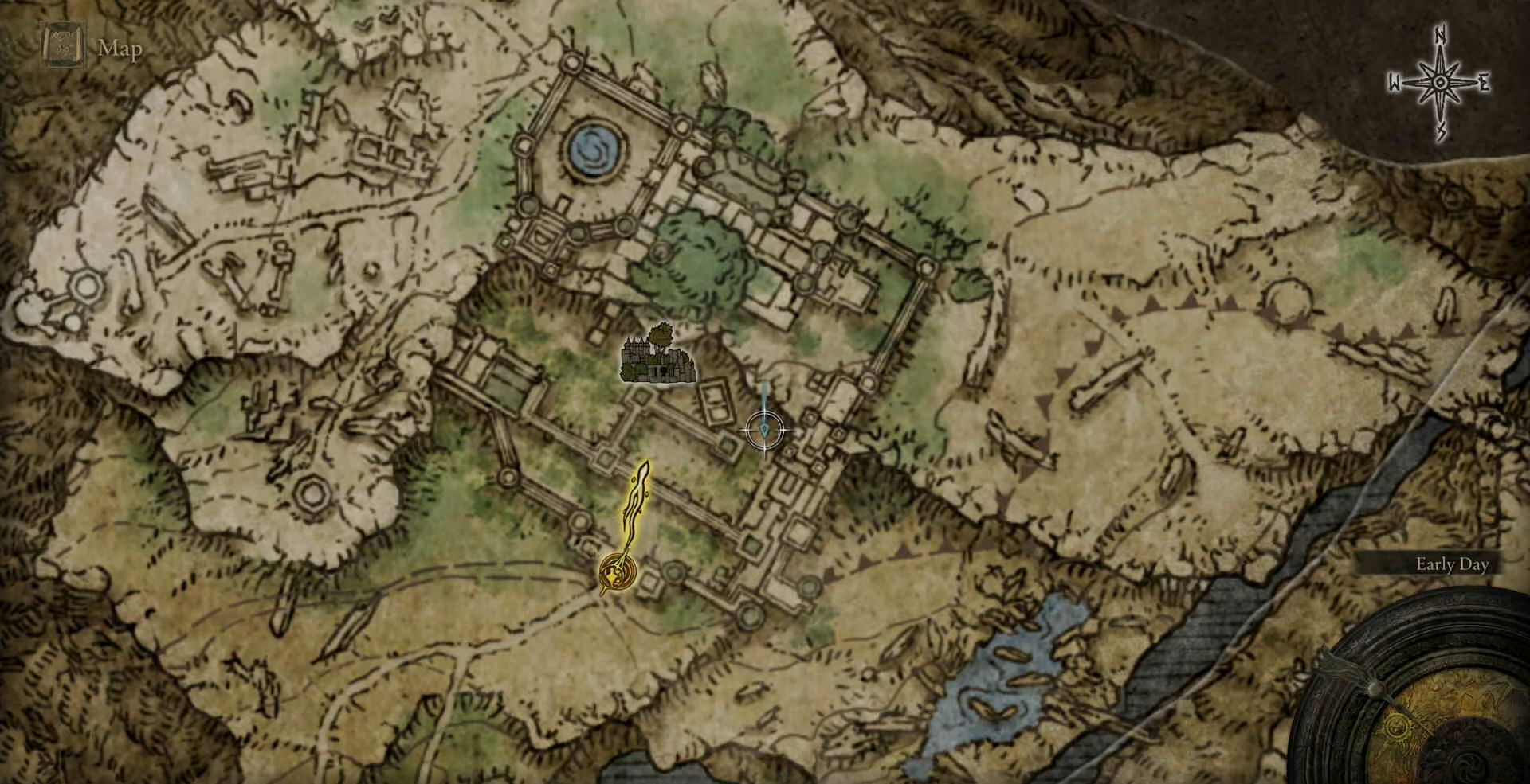 Posizione del piercer cariano